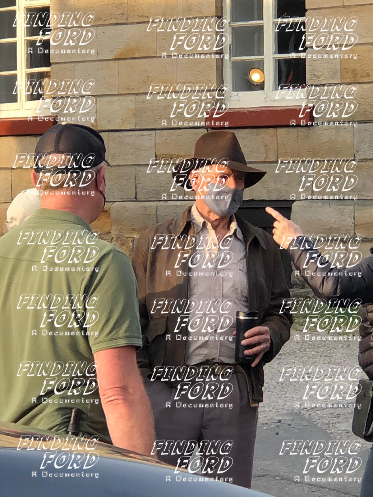 Harrison Ford in Indiana Jones 5. Photo by Phil Jowett